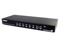 Startech.com Conmutador KVM USB VGA de 8 puertos con Montaje en Rack c/ Audio (Cables de Audio Incluidos) (SV831DUSBAU) Startech.com Conmutador KVM USB VGA de 8 puertos con Montaje en Rack c/ Audio (Cables de Audio Incluidos) (SV831DUSBAU)